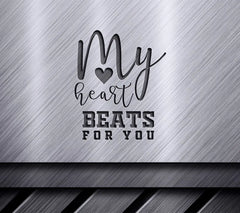 Pink My Heart Beats For You SVG SVG