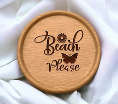 Beach Please Butterfly SVG SVG