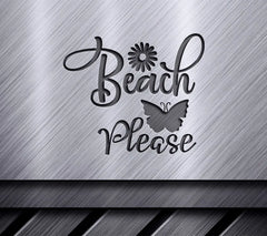 Beach Please Butterfly SVG SVG