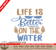 Water Life SVG Poster SVG