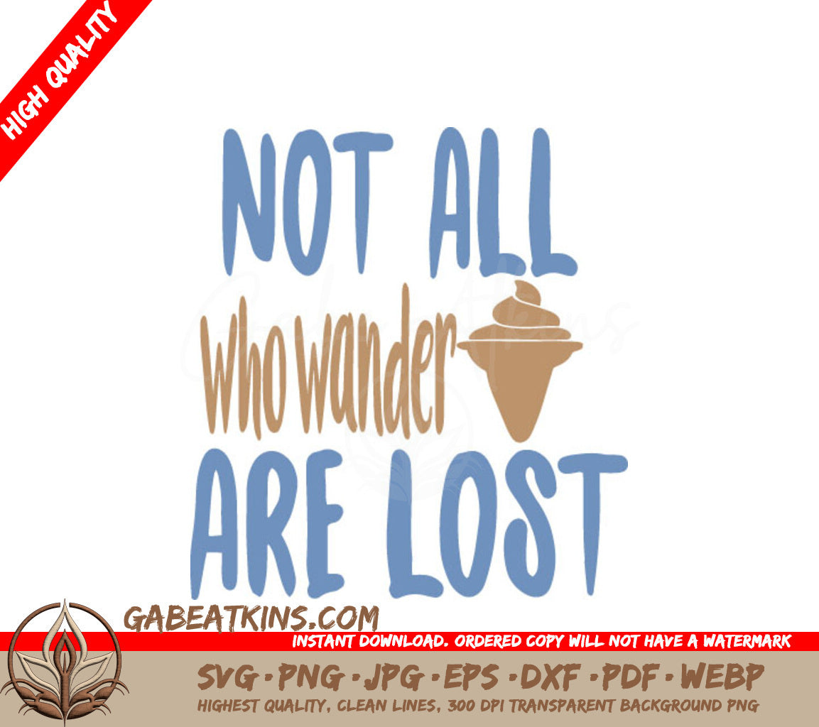 Wanderlust SVG Quote Poster SVG