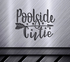 Poolside Cutie Arrow Hearts SVG SVG