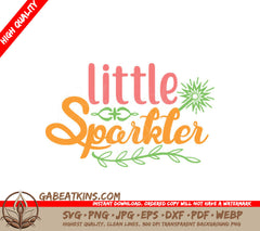 Sparkler Flower SVG Design SVG