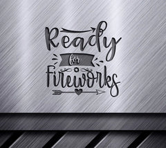 Fireworks Heart Arrow SVG SVG