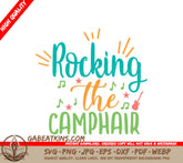 Campfire Music Guitar SVG SVG