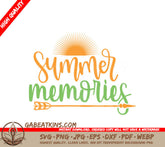Summer Memories SVG Cut File SVG