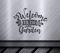 Welcome Garden Colorful SVG SVG