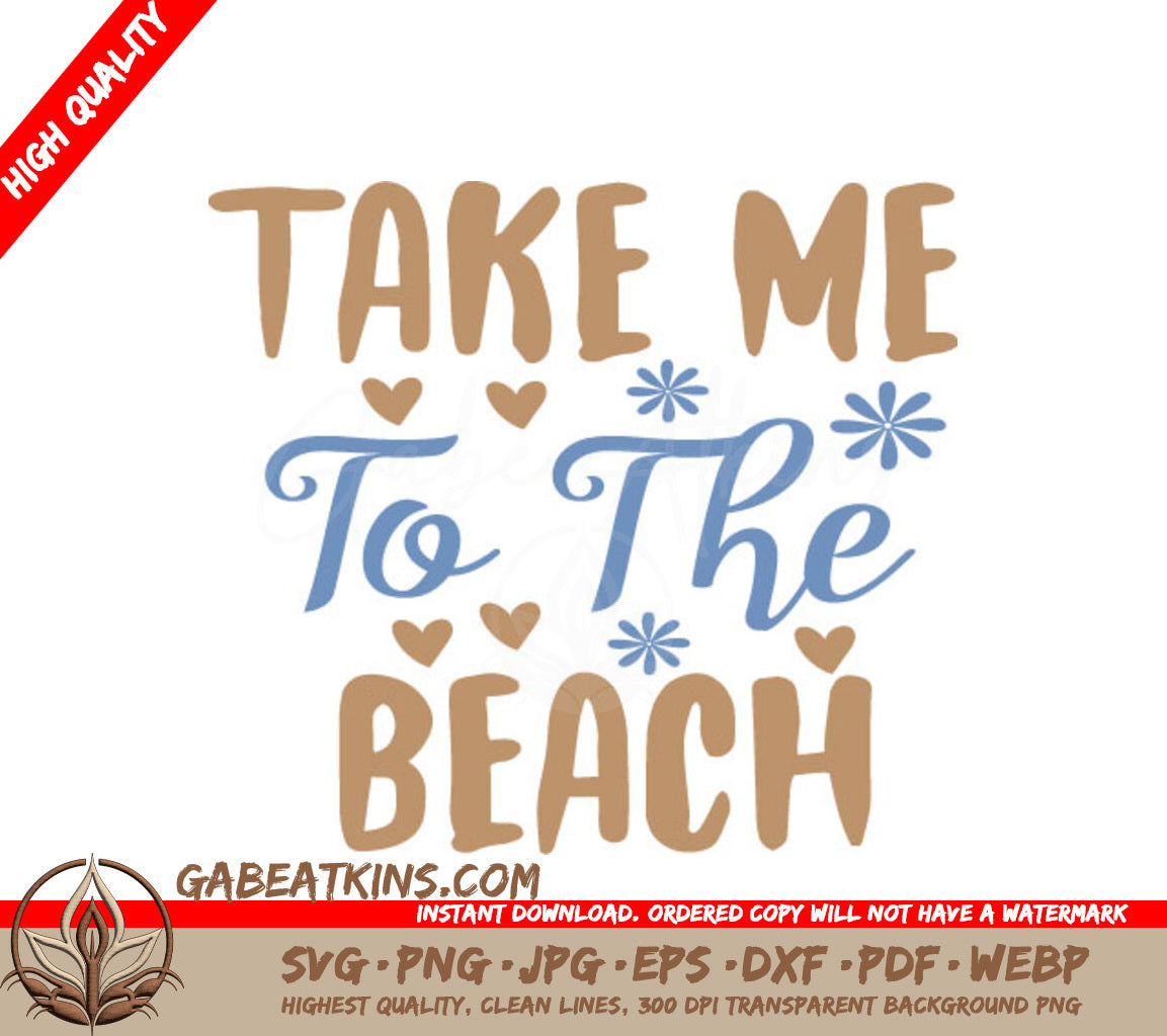 Beach Vibes SVG Cut File SVG