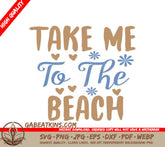 Beach Vibes SVG Cut File SVG