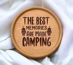 Camping Memories SVG Poster SVG