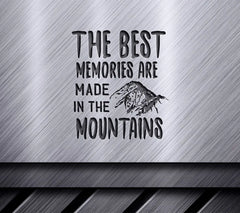 Mountain Memories SVG Poster SVG
