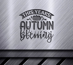 Autumn Blessing SVG SVG