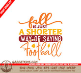 Fall Football SVG SVG