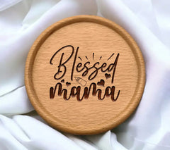 Blessed Mama SVG Design SVG