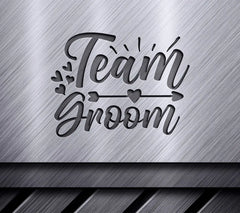 Team Groom SVG Design SVG