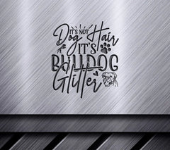 Bulldog Glitter SVG Design SVG