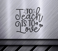 Teacher Love SVG SVG