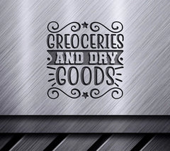 Groceries SVG Design SVG