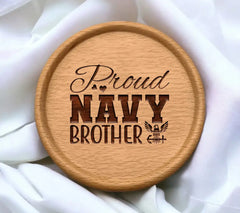 Proud Navy Brother SVG Design SVG