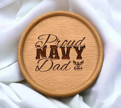 Proud Navy Dad SVG Design SVG