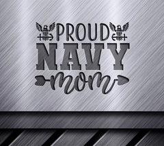 Proud Navy Mom SVG Design SVG