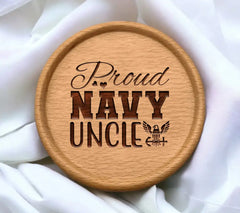 Proud Navy Uncle SVG Design SVG