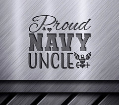 Proud Navy Uncle SVG Design SVG