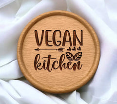Vegan Kitchen SVG Design SVG
