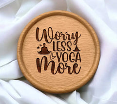 Worry Less Yoga More SVG SVG