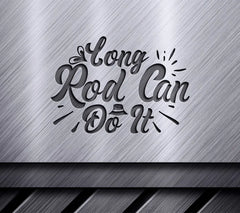 Long Rod Fishing SVG SVG