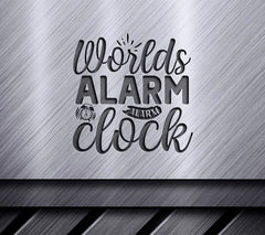 Worlds Alarm Clock SVG SVG