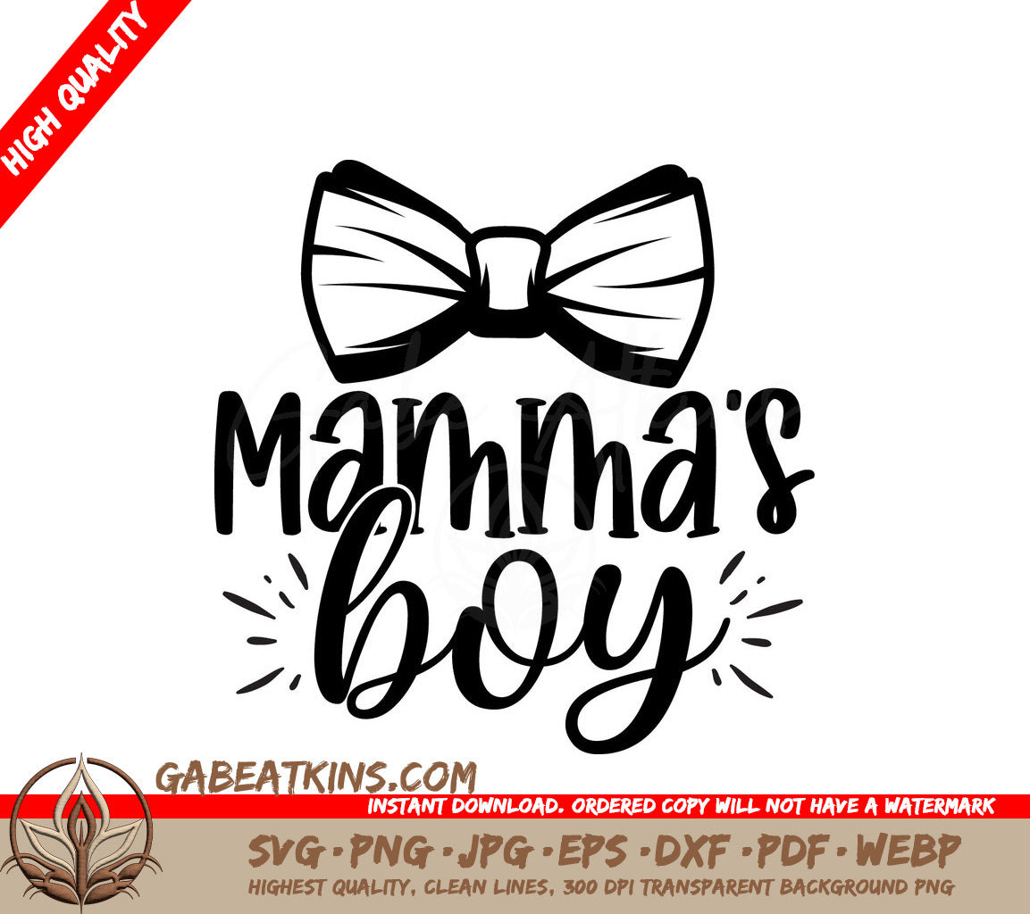 Mammas Boy SVG SVG
