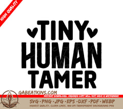 Tiny Human Tamer SVG SVG