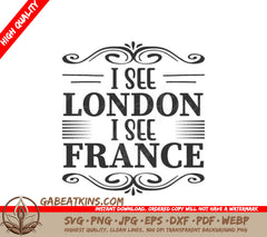 I See London I See France SVG SVG