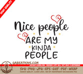 Nice People SVG Design SVG