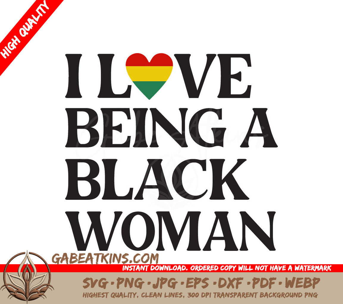 Black Woman SVG Design SVG