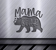 Mama Bear Silhouette SVG Family SVG