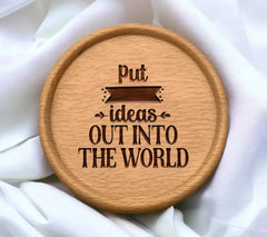 Put Ideas Out World SVG Quote SVG