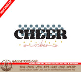 Cheer Vibes Design SVG SVG