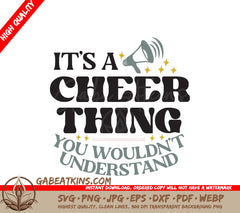 Cheerleader Its a Cheer Thing SVG SVG