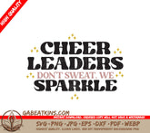Cheerleader Sparkle SVG Quote SVG
