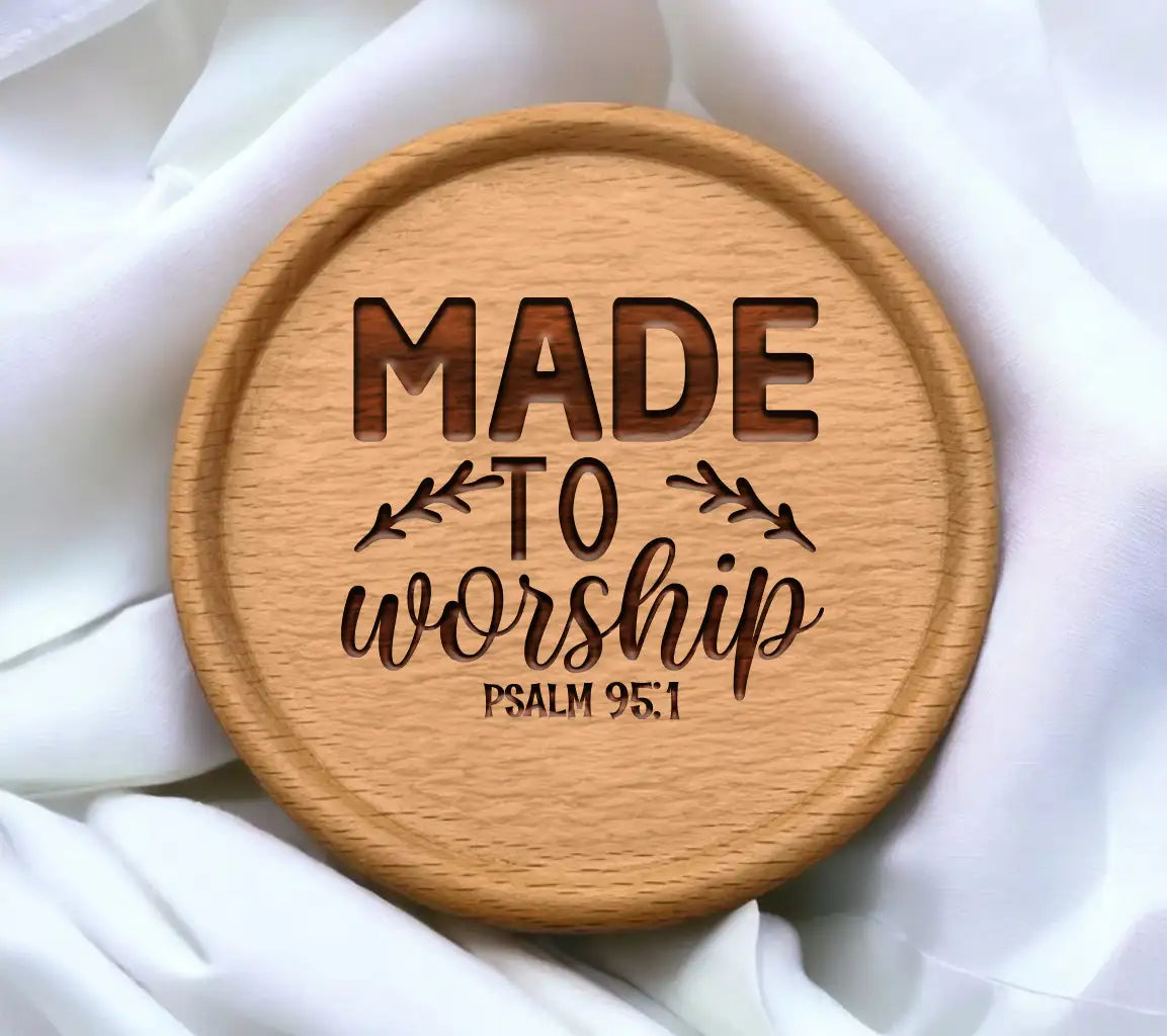 Worship Psalm 95.1 SVG SVG