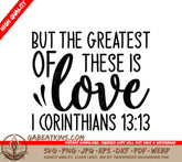 Love Is Greatest SVG SVG
