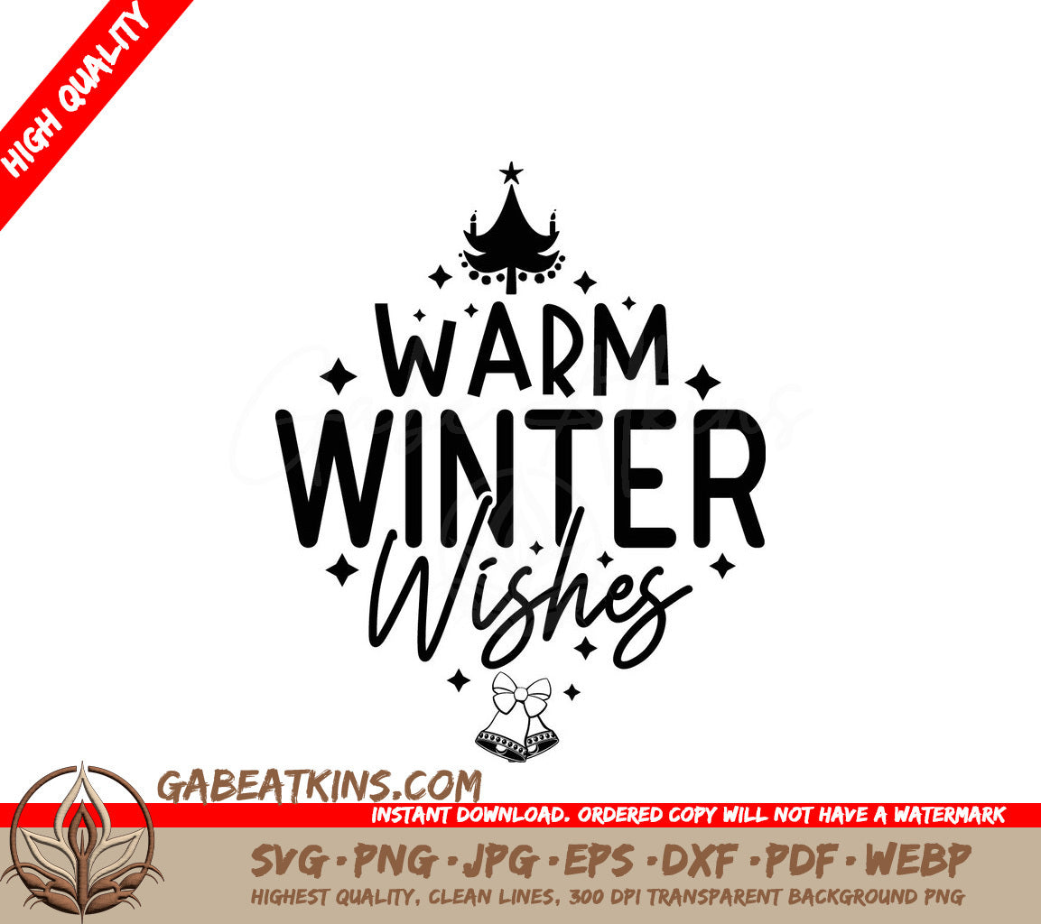 Winter Wishes SVG SVG