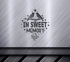 Cardinal Arabesque In Sweet Memory SVG SVG