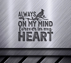 Christmas Cardinal SVG Heart & Mind SVG