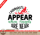 Christmas Cardinal SVG Ornament SVG