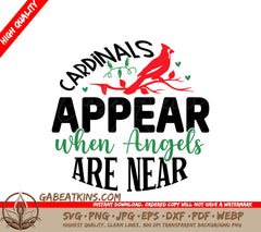Christmas Cardinal SVG Ornament SVG