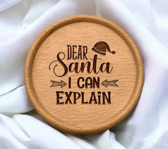 Dear Santa SVG Cut File SVG