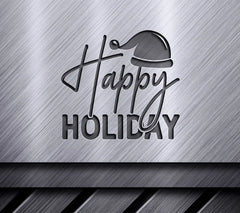 Happy Holiday SVG SVG